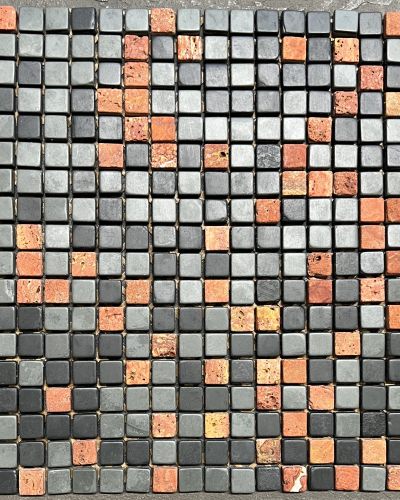 Boden- und Wandfliese | Foredil | Mix Yak | Mosaiksteine 1,5×1,5cm