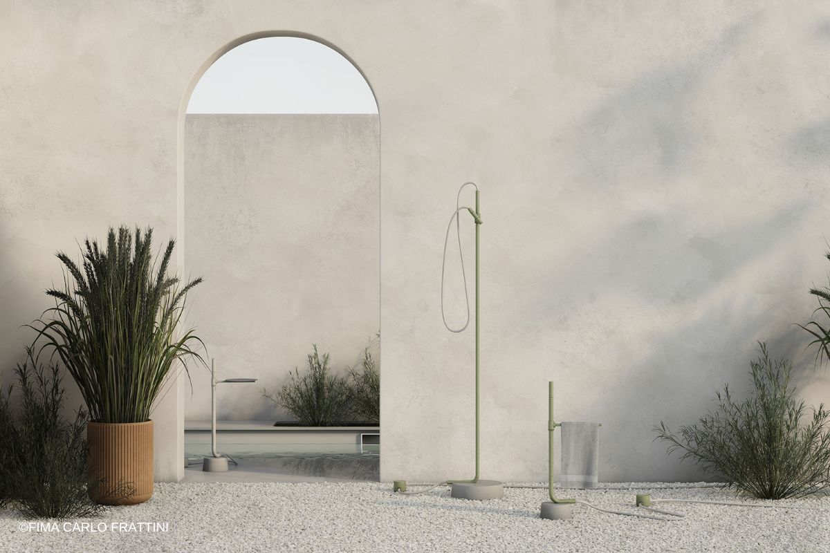 Outdoor Dusche ohne Anschlüsse von Fima Carlo Frattini