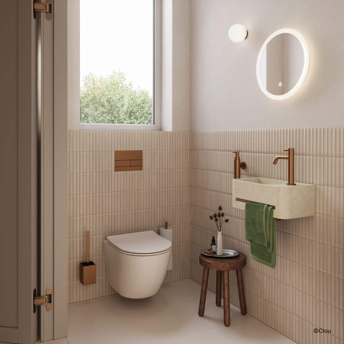 Kleines Gäste-WC von Clou IB03