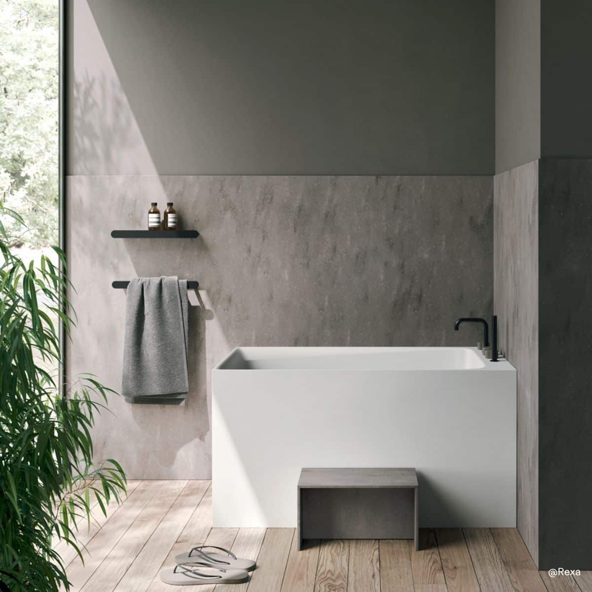 mini-badewanne-rexa-zen Mini-Badewanne von Rexa