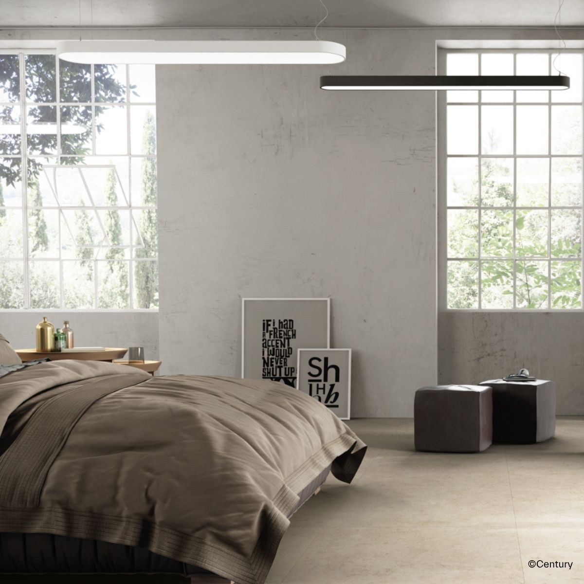 Fliesen Idee f&uuml;rs Schlafzimmer: Century Glam