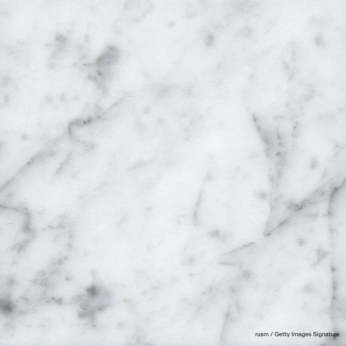 typische Optik der Marmorsorte Bianco Carrara